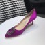 Manolo Blahnik Hangisi 70 Pumps In Purple Satin