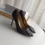 Manolo Blahnik Hangisi 105 Pumps In Grey Satin