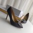 Manolo Blahnik Hangisi 105 Pumps In Grey Satin