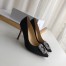 Manolo Blahnik Hangisi 105 Pumps In Black Satin