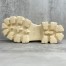Prada Foam Sandals in Quartz Rubber