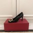 Roger Vivier Belle Vivier Trompette 70mm Pumps In Black Patent