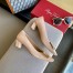 Roger Vivier Belle Vivier 45mm Pumps In Nude Patent Leather