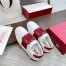 Roger Vivier Very Vivier Strass Buckle Sneakers with Red Details