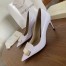 Sergio Rossi SR1 Pumps 75mm In White Patent