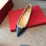 Valentino Garavani Rockstud Ballet Flats In Black Calfskin