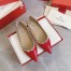 Valentino Garavani Rockstud Ballet Flats In Red Patent Leather